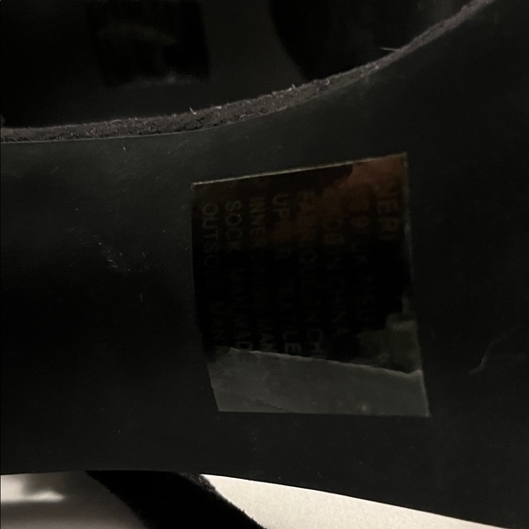 Shoe Dazzle Black Ankle Strap Heels - Picture 11 of 11